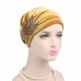 New Muslim  Velvet Hand Beaded Turban Cap India  Chemo Wrap Head Beanie Hat  eb-37261814